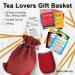 Bellina Tea Gift Baskets for Women and Men - Herbal Tea Variety Pack Gift Set for a Special Someone & Tea Lovers - Insulated Tea Cup  20 Premium Teas  10 Honey Straws  Gift Tag  Red Gift Bag For a Special Someone Red - Buy Online on GoSupps.com