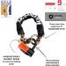 Kryptonite New York Cinch Ring Chain 12mm x 75cm with EVS4 Disc Shackle - Ultimate Security Solution - Buy Online on GoSupps.com