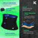 Kewlioo Men's Heat Trapping Waist Toner - Large - Waist Trainer for Men - Comfortable & Discreet - Buy Online on GoSupps.com
