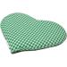 Flaxseed Heart Pillow 30x25cm - Green-White Heat & Grain Pillow - Perfect Charming Gift - Buy Online on GoSupps.com