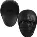 Curved Boxing Punching Mitts for Kids & Adults - Training Pad for Kickboxing, Muay Thai, MMA - Pair of Target Punch Mitts in Full Black - Buy Online on GoSupps.com