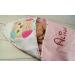 Hooded Towel with Embroidered Name - 100% Cotton Pink Owl | 76x76 cm | Perfect Gift for Kids - Buy Online on GoSupps.com