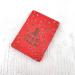 12 Pcs Sweet 15 Quinceanera Bling Compact Mirror Square Pu Leather Makeup Mirror Recuerdos De Bautizo First Communion Mis A os for Party Favors (Red)