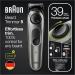 Braun Beard Trimmer Series 5 & Hair Clippers with Gillette Fusion5 ProGlide Razor 39 Length Settings UK 2 Pin Plug BT5260 Black/Silver - Buy Online on GoSupps.com