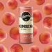 Remedy Kombucha Tea Organic Drink - Sugar Free | Keto, Vegan, Gluten Free | Peach Flavor | 8.5 Fl Oz Can 12-Pack - Small Batch Brewed Beverage - Buy Online on GoSupps.com