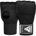 RDX Gel Inner Gloves for Boxing MMA & Muay Thai - 75cm Elastic Wrist Bandages for Sparring & Training - Black - Buy Online on GoSupps.com