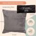 MOYOAMA Hysterectomy Pillow with Cooling Packs - C Section & Hysterectomy Recovery - Grey Plush Seatbelt Pillow for Comfort & Relief - Buy Online on GoSupps.com