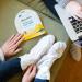 Aveeno Repairing CICA Foot Mask with Prebiotic Oat and Shea Butter - 2 Single-Use Slippers - Buy Online on GoSupps.com