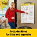 Post-it Super Sticky Easel Pad  Great for Virtual Teachers and Students  25 x 30 Inches  30 Sheets/Pad  2 Pads  Lined Premium Self Stick Flip Chart Paper  Teacher Anchor Chart (561WL) (561WL VAD 2PK) - Buy Online on GoSupps.com