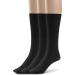 Silky Toes Men's Cotton Diabetic Socks 3-Pack, Non-Binding Seamless Dress Socks, Big Sizes 10-13, Black - Buy Online on GoSupps.com