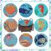 BABORUI 5D Ocean Diamond Painting Coasters - 8Pcs Sea Art Kit for Adults & Kids | Beach House Decor - Buy Online on GoSupps.com