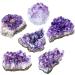 Jovivi Amethyst Clusters 0.18 lb-0.33 lb Natural Raw Geode Healing Crystals | Witchcraft Gemstone Specimen 80-150g - Buy Online on GoSupps.com