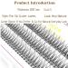 CB 3 Trays Cluster Eyelash Extensions - DIY Individual False Eyelashes C Curl Mermaid Fishtail 9-10-11mm Mixed Volume Lashes - Buy Online on GoSupps.com