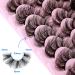 Mavphnee 20mm Fluffy 8D Curl False Eyelashes - 14 Pairs Pack - Wispy & Dramatic Styles - Buy Online on GoSupps.com
