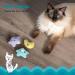 Petstages Toss 'N Twinkle Cat Toys with Catnip - 3 Pack Stars | International Shipping Available - Buy Online on GoSupps.com