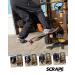 Scrape Tape Black Shortboard Skateboard Grip Tape Sheet - 9 x 33 | Standard Size - Buy Online on GoSupps.com