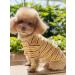 Knuffelen Cotton Dog Shirts 2-Pack, Multi-colored Striped T-Shirt for Small Dogs, Breathable Summer Pet Clothes, Soft Puppy Apparel Cat Tee, Blue Yellow, Multi-colored, Size Medium - Buy Online on GoSupps.com