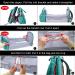 Buy SndMor Mint Green Diaper Backpack - Multifunctional Wrap Bag with Bed Function Stroller Hook & Large Capacity for Moms & Dads - Buy Online on GoSupps.com