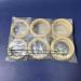 Rosewinec 10-Piece Baby Wooden Teething Rings | 70mm Wood Rings for Infants | Eco-Friendly DIY Craft Bracelets - Buy Online on GoSupps.com