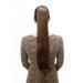 WIG ME UP - T113-10 Hairpiece/braid very long straight butterfly clip approx. 70 cm Brown Brown (10)