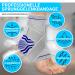 Unisex Adjustable Ankle Bandage - Orthopedic Compression for Weak Ankles & Achilles Tendon - White - Buy Online on GoSupps.com