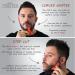 BEARD NINJA Beard Shaping Tool - Lineup & Edging Template for Goatee, Mustache, Neckline - Red - Buy Online on GoSupps.com