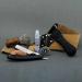 Jag Shaving Cut Throat Razor Set | 3-Part Black Straight Razor Set with Pure Leather Straps - Double-Sided Shaving Solution for a Smooth Shave - Buy Online on GoSupps.com