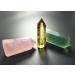 Polar Jade 3-Piece Crystal Rod Set: Rose Quartz Yellow Quartz & Fluorite for Chakra Healing & Meditation Decor - Buy Online on GoSupps.com