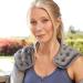 Copper Fit Rapid Relief Neck & Shoulder Wrap - Grey | Soothing Pain Relief - Buy Online on GoSupps.com
