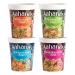 Aahana's Lentils & Rice Bowls (Kitchari) Prepared Food - Ready to Eat Vegan Food Gluten-Free Premade Meals - High Protein Cooked Just Add Water Meals - Indian Food Based on Ayurveda Principles- 4 Pack Variety Pack 2.3 Ounce (Pack of 4)