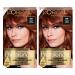 L'Oreal Paris Superior Preference Fade-Defying + Shine Permanent Hair Color  6R Light Auburn  Pack of 2  Hair Dye 6R Light Auburn 2 Count (Pack of 1)