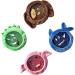 Kids Boo Boo Ice Packs (4 Pack) - Cute Animal Hot/Cold Packs with Soft Sleeves - Reusable Gel Beads for Pain Relief - Ideal for Injuries, Fever, Headaches - Buy Online on GoSupps.com