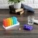 e-Pill 8 Times a Day 7-Day Weekly Pill Organizer | Multicolor Vitamin & Medicine Box for International Shipping - Buy Online on GoSupps.com