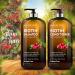 Biotin Shampoo & Conditioner Set with Lingonberry - Hair Loss Solution, Sulfate-Free, Color Safe | Majestic Pure 16 fl oz - Buy Online on GoSupps.com