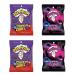 Warheads Cubes Bundle - 2 Bags Each of Warheads Sour Cubes and Warheads Galactic Mix Cubes