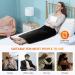 Snailax Heating Pad for Back Pain Relief - 6 Temperature Settings, Auto Shut Off - 17x33 Washable Heat Pad for Abdomen, Feet, Back Cramp - Office/Home Use (Black) - Buy Online on GoSupps.com