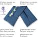 Zhu-Zhu Lavender Body Wrap - Microwavable Wheat Bag - Denim Daisy Chain - Microwave Heat Pack - Natural Pain Relief Heat Therapy Pad Multicolor - Buy Online on GoSupps.com