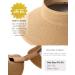 FURTALK Wide Brim Straw Sun Visor Hat for Women - UV UPF Protection - Packable & Roll-Up Design - Pure Khaki - Buy Online on GoSupps.com
