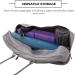 Mount Adams XL Yoga Mat Bag - Extra Large Fitness Carrier for Exercise Mat, Block, Straps, and Blanket - Canvas Gym Duffle Bag in Gray - Buy Online on GoSupps.com
