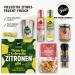 Gepps Delicatessen Gift Box - Gourmet Gift Set for Women & Men | Organic Lemon Olive Oil Pesto Lime & More | Custom Recipe Delicacies - Buy Online on GoSupps.com