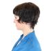 100% Human Hair Cheeky Short Ladies Wig - Dark Brown/Natural Color 8019HH-0 | International Shipping Available - Buy Online on GoSupps.com