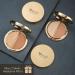 Movo 2-in-1 Highlighter Palette - Shimmer Glitter Natural & Brown Makeup Gift Set - 4 Ounce - Buy Online on GoSupps.com