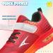 ASHION Kids Air Sneakers - Arch Support Lightweight Athletic Shoes for Boys & Girls | Breathable Running and Tennis Shoes - Size 1 Big Kid, Red - Buy Online on GoSupps.com