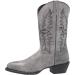 Laredo Men's Harding Waxed Leather Cowboy Boots - Grey (10.5 X-Wide) - Buy Online on GoSupps.com