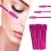 Profico 50-Piece Disposable Eyelash Brush Set - Dark Pink Mascara Applicator & Eyelash Extensions Tool - Buy Online on GoSupps.com
