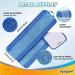 KEEPOW Microfiber Cleaning Pad for Bona Mop - 18 Inch Washable & Reusable Replacement Pads for Hardwood Floor Cleaner - 4 Pack - Buy Online on GoSupps.com