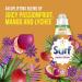 Surf Passion Bloom infused with natural essential oils Concentrated Liquid Laundry Detergent leaves fabrics clean and fresh for longer 24 washes - Buy Online on GoSupps.com