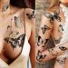 COKTAK 6 Sheets Large Black Butterfly Temporary Tattoos for Women and Girls - Sexy and Realistic 3D Fake Tattoos - Buy Online on GoSupps.com