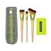 EcoTools Travel and Glow Makeup Brush Set with Bag - Essential Eco-Friendly Brushes for Flawless Everyday Makeup - Buy Online on GoSupps.com