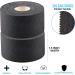 Popbob Black Athletic Sports Tape - Strong Adhesive, Hypoallergenic, Breathable Cotton - 2 Pack for Bats, Tennis, Boxing - Buy Online on GoSupps.com